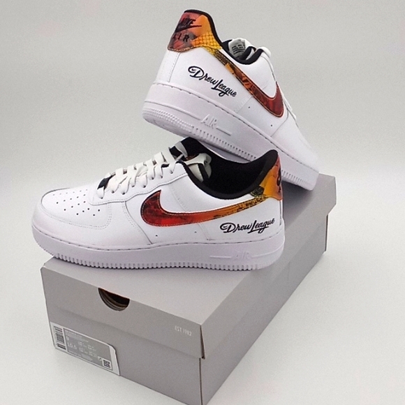 Nike Air Force 1 '07 Sneakers Shoes DM7578 100 Drew League 9M - Picture 2 of 12